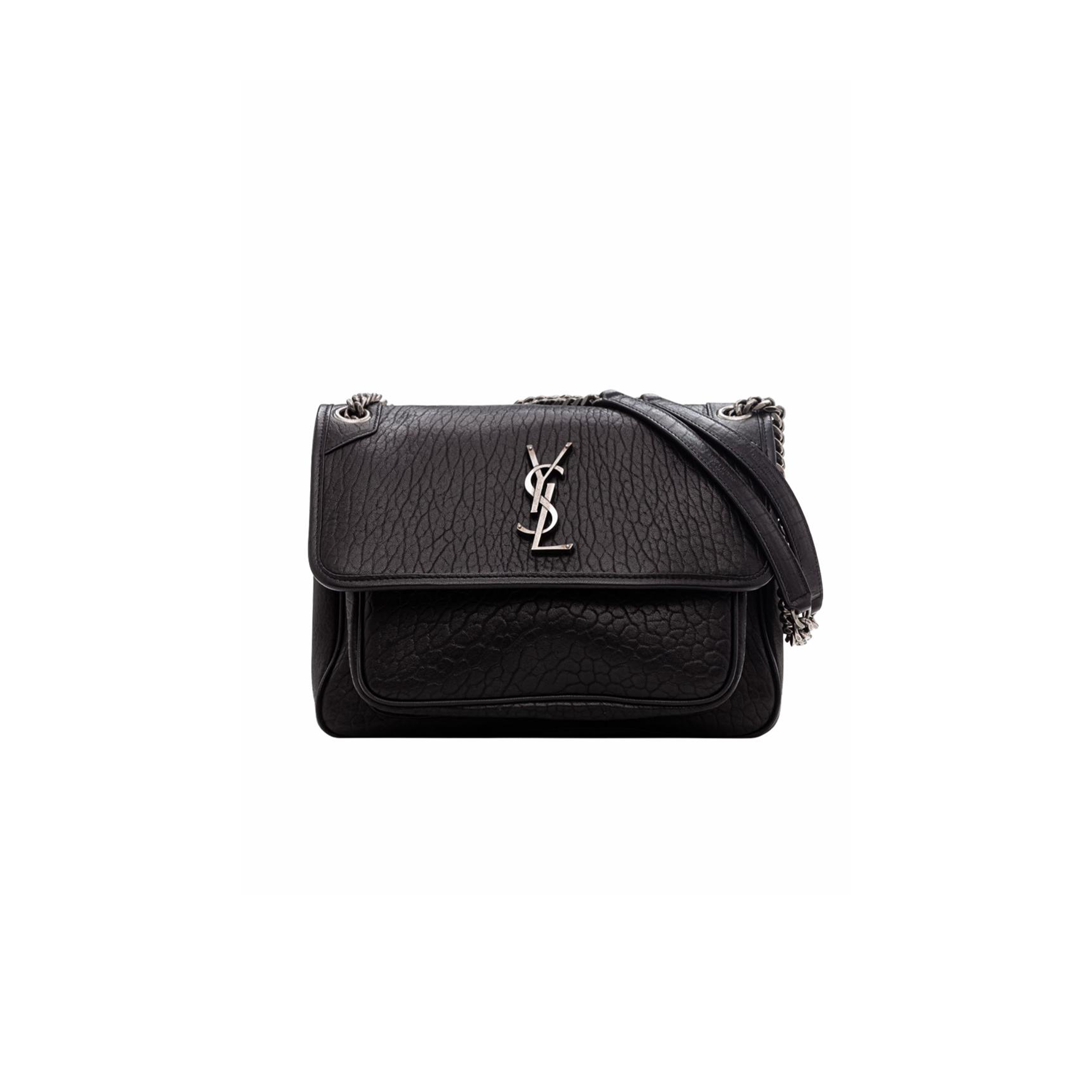 YSL NIKI CROSSBODY BAG IN LEATHER 1703564 (22*16.5*12cm)